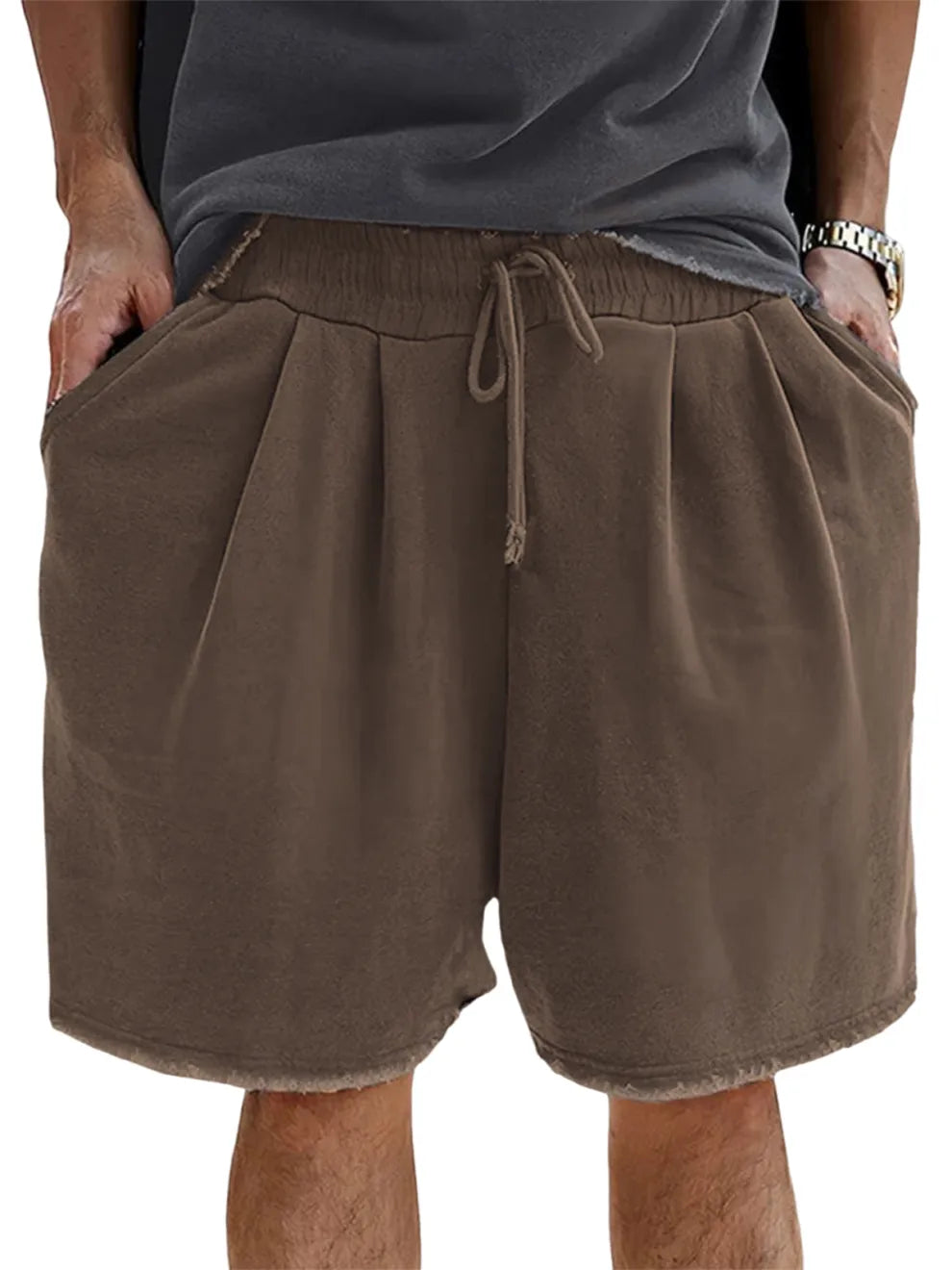 men-s-loose-cotton-vintage-pleated-lace-up-sports-casual-daily-shorts-1991